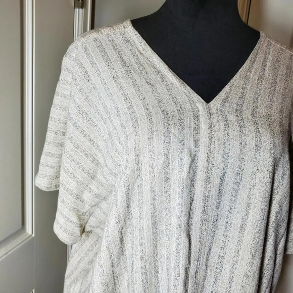 NWT Due South | Grade and Gather | Cotton Linen Stripe Dress | Size S/M - Picture 15 of 15